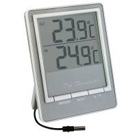 Комнатно-уличный термометр Thermo TM1026 (серебристый)