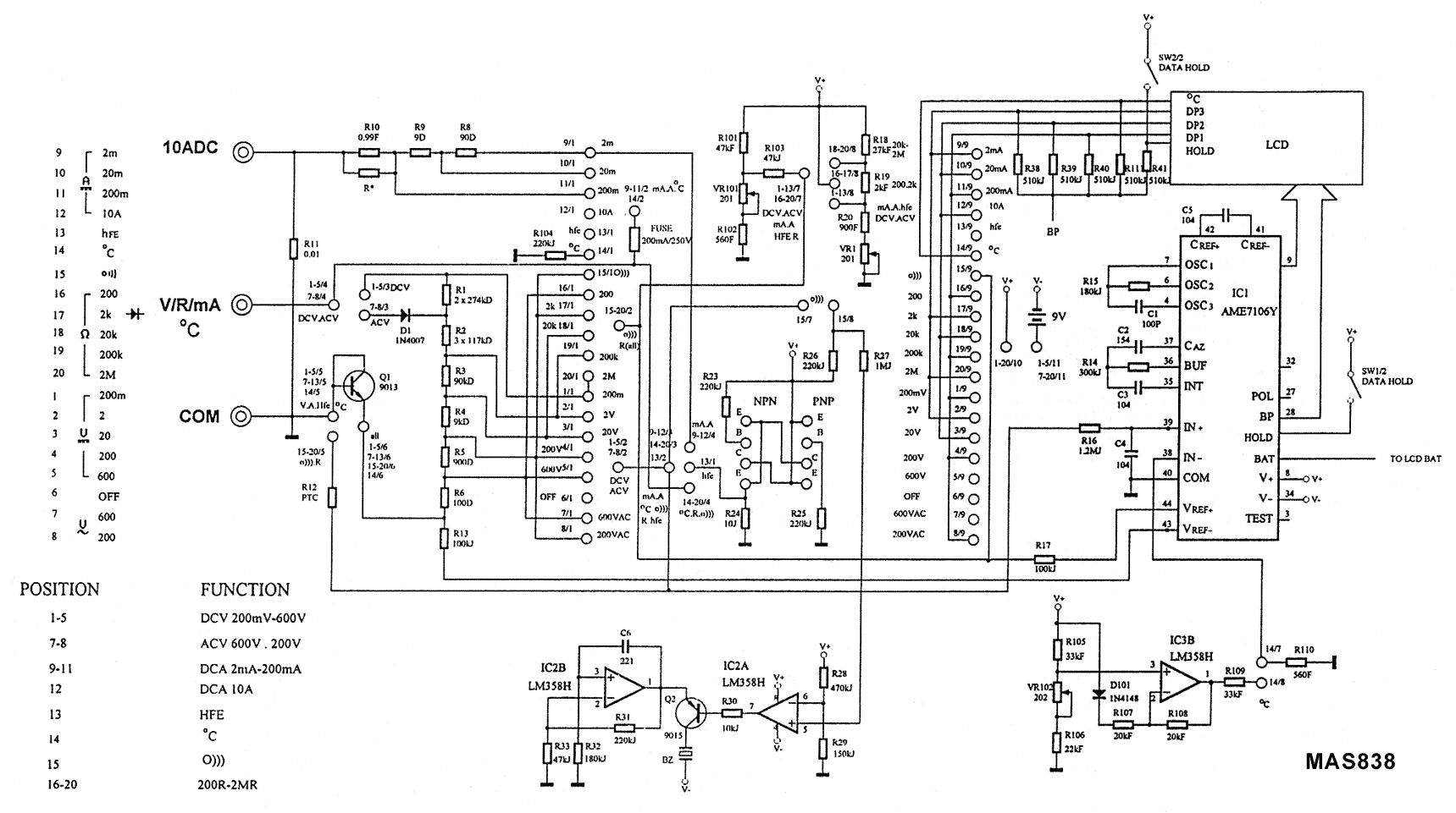 OC-106 94V-O H circuit
