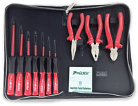 1PK-816N набор инструментов для работы с  напряжением до 1000В ProsKit