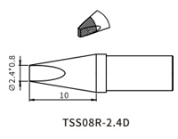 Жало Quick TSS08R-2.4D